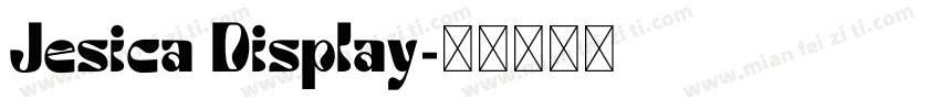 Jesica Display字体转换
